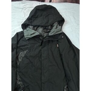 DC exotex 5k series mens coat jacket med black/gray snowboarding